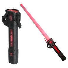 充電式聲光伸縮光劍 附Type-C充電線 + 連接卡榫 7007, 鐵黑色, 1盒