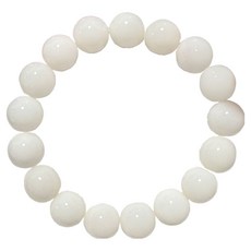 오브엘 예쁜 염주 11~12mm, 백옥 구슬, 1개