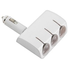 Olesson 컴스마트 차량용 Blue LED 일체형 멀티 시가 소켓 ITA012, 1개, 3구