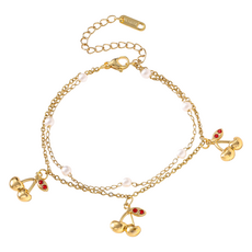 KODACHIEF 漂亮手鍊 4 櫻桃, 1個