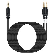컴스 스테레오 분리형 R L 케이블 5M AUX 3.5mm, 1개, BU781