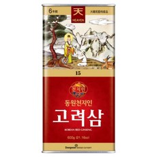 천지인 6년근 천삼 15지, 600g, 1개 600g, 1개