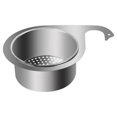 優雅天鵝造型水籃, 1個, 不鏽鋼色