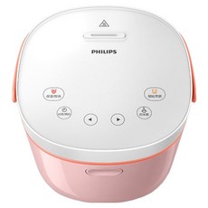 PHILIPS 飛利浦 微電鍋 2L 厚實鋁合金 可分離內蓋 電子鍋 圓球狀加熱元件 3級能源效率 瑰蜜粉 HD3070
