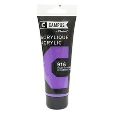 Raphael CAMPUS 康普思 壓克力顏料 N131741 916 群青紫, 100ml, 1色