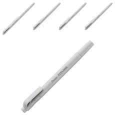 펜텔 피트라인 형광펜 SLW11P-N, 파스텔 그레이, 10개