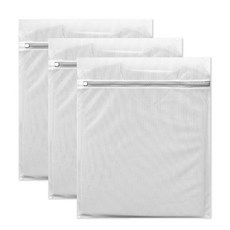 OLoBabee 洗衣袋 60 x 50cm, 3個, 白色