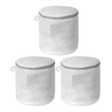 OLoBabee 支架內衣袋 純白款, 3個, 白色