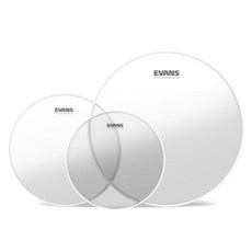 EVANS 鼓皮 中音鼓鼓皮 12" + 13" + 16" 套組 ETP-G1CLR-S, 1套, 單一顏色
