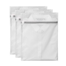 OLoBabee 洗衣袋 40 x 30cm, 3個, 白色