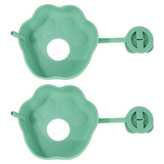 Sarasara冰淇淋防溢錐形底座架, 綠色, 2個