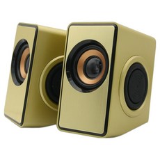 컴스 저음강화 2채널 스마트폰 3D 멀티 스피커 USB전원 3W x 2, BT426