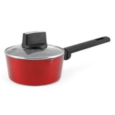 LuigiFerrero Rossy 大理石不沾單柄鍋 附蓋, 16cm, 1個
