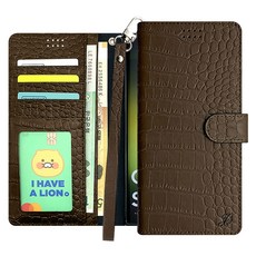 아이엔픽 주앨크 소가죽 지갑형 다이어리 휴대폰 케이스