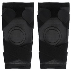 Firstfit 360度綁帶護膝, 黑色, 2個