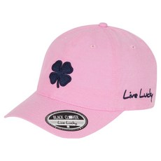 BLACK CLOVER SOFT LUCK 系列高爾夫球帽, 1個, 泡泡糖粉 + 海軍藍