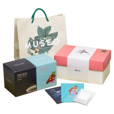 CAFFE MUSEO 濾掛式咖啡 衣索比亞 12入 + 衣索比亞低咖啡因 12入 + 提袋, 1套