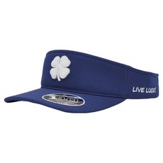 BLACK CLOVER PREMIER VISOR SERIES高爾夫遮陽帽, 1個, 海軍藍 + 白色