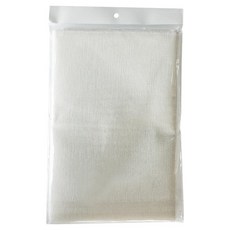 大型麻布包巾, 1個