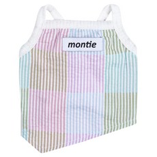 Montier 寵物貼布無袖T恤, 1個, 粉紅色