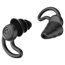 House & Joy 隔音耳塞 黑色, 1個, 2入