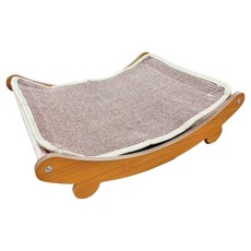 Nice u 毛樂趣 劍麻耍廢躺平椅寵物窩, 棕色, 1個