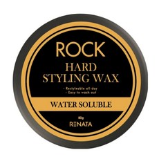 RENATA 蕾娜塔髮品 ROCK系列 哈德造型髮臘, 80g, 1罐