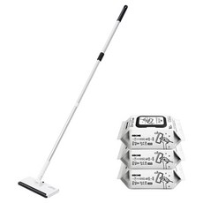 GIBONE Touch Barotok 平板拖把 + Touch-Tok 濕拖巾 30張 x 3包組, 1套