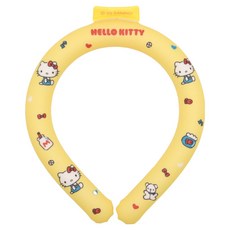 Sanrio 三麗鷗 Hello Kitty涼感粉彩頸圈, 黃色, 1個