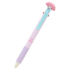 Pentel 飛龍文具 三麗鷗 美樂蒂 吉祥物 Energel 雙色原子筆 0.5mm, 1個, 混合色