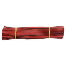 Coms 跳線 跳線電纜線束 黑色 + 紅色 2線 20cm BB903 150入, 1個