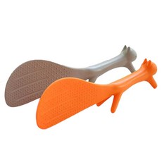 iSFun 站立松鼠 不沾黏飯匙, 顏色隨機, 2個