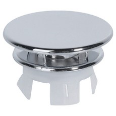 세면대 오버 플로우 커버 2중 레이어 물마개, 화이트