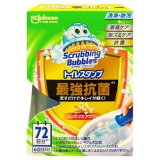 SC Johnson 莊臣 最強洗淨防污馬桶清潔凝膠 + 推桿 花香粉標, 38g, 1盒