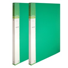 마이다스 인덱스 클리어화일 A3 20p, 녹색, 2개