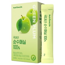 뉴트리원 국산 순수매실 100%, 10g, 14개