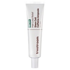 트리트룸 헤어토닉 탈모완화 줄기세포 카페인 앰플, 1개, 30ml