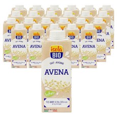 이솔라비오 유기농 귀리음료, 250ml, 24개