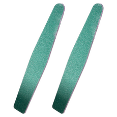 瘋狂姐妹 可清洗指甲整理美甲銼刀, 2個, 綠色