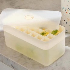 더블유앤피 아이스박스 큐브 32구, 크림, 1개