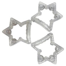 Maket Gamseong 閃亮星星鈴鼓, 3個, 混合色