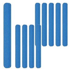 鬧麗姐妹彩色指甲整理美甲銼刀, 10個, 藍色