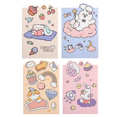ARTJOY A5筆記本 4款套組, 1套, 03 假日