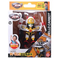 초이락 헬로카봇 리틀 K 캅스 피규어, 혼합색상, 1개