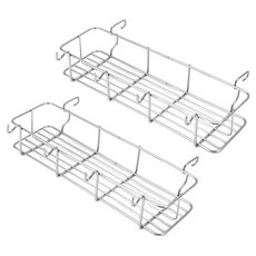 벅703 캠핑 바베큐그릴 사이드선반 걸이형선반, 2개