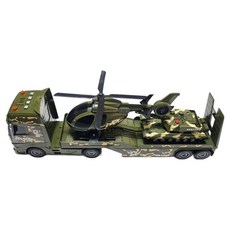JINJIA TOYS 世界流通 巨型軍用拖車, 1個, 混合顏色