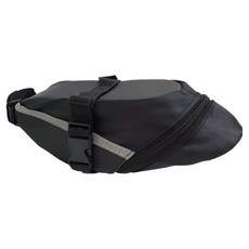 DIBOTE 迪伯特 自行車坐墊置物包 W3150-2, 黑色, 1個