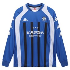 Kappa F C K P 條紋67 足球球衣上衣 P232DURL221