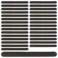 Nalli Sisters 大容量簡約美甲銼, 黑色, 50個