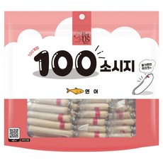 펫어스 강아지 백소시지 100p, 900g, 1개, 연어